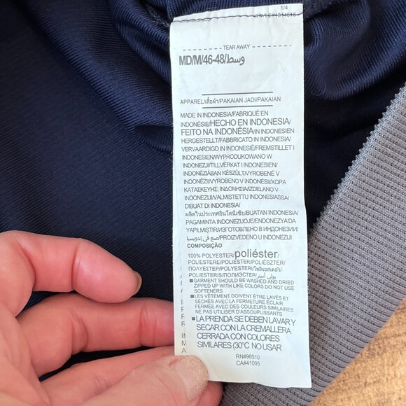 Under Armour Soft Shell Jacket Full Zip Medium Menlo Soccer Activewear - Picture 8 of 8